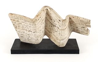 Henry Bursztynowicz marble Folded and Rolled Wall