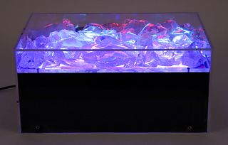 Jane Haskell Fire and Ice 2004 Neon Light Sculpture