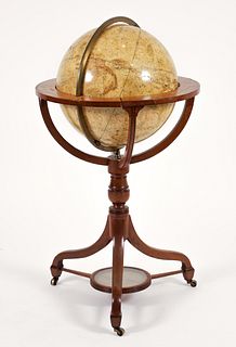 1816 Cary's Celestial Map Floor Globe 