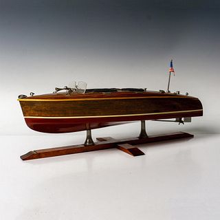 Chris Craft Barrel Back Speed Boat Model