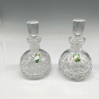 2pc Waterford Crystal Scent Bottles