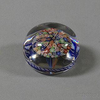 Modern Baccarat Art Glass Paperweight