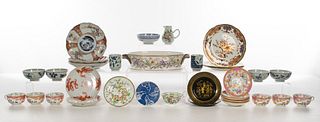 Asian Porcelain Tableware Assortment