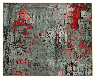Zhou Brothers (Chinese / American, b.1952 and 1957) 'Feeling is Liberty #10' Mixed Media on Canvas