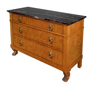 Baker Marble Top Chest