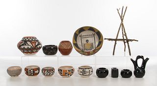 Native American Pottery Assortment