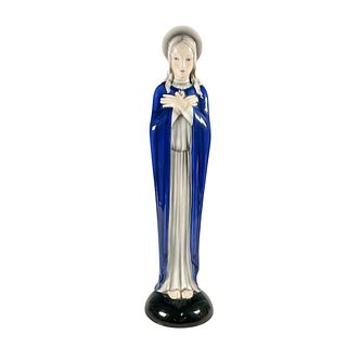 Goldscheider Germany Porcelain Figurine, Our Lady of Fatima