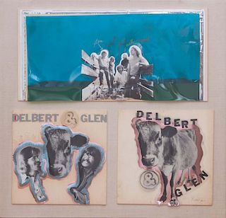 LARRY RIVERS (1923-2002): DELBERT AND GLEN ALBUM COVER DESIGNS