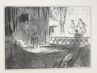 Honore Daumier - An Improvement To the Theaters of Paris During the Dog Days