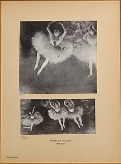 Edgar Degas - Danseuses en Scene.