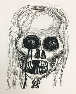 Alice Neel - Self Portrait as a Skull