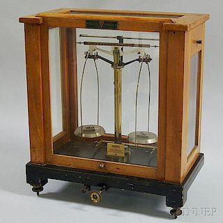 Cased Wilkens-Anderson Company Scale