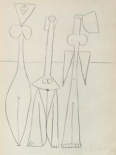 Pablo Picasso - Untitled (Three Women)