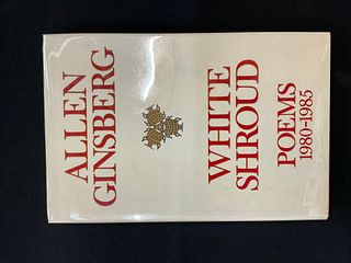 Allen Ginsberg White Shroud Poems 1980-1985 First Edition