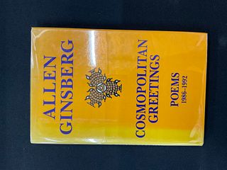 Allen Ginsberg Cosmopolitan Greetings Poems 1986-1992 First Edition