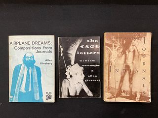 Allen Ginsberg The Yage Letters, Airplane Dreams, Indian Journals