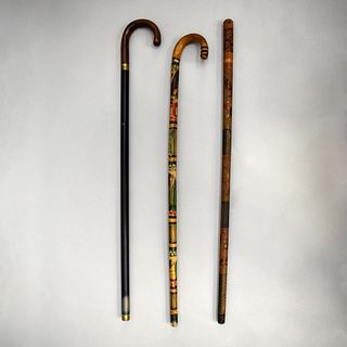 Three Walking Sticks