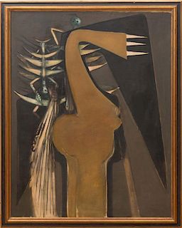 AFTER WIFREDO LAM (1902-1982): UNTITLED