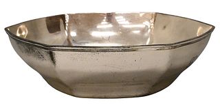 Tiffany and Company Sterling Silver Octogonal Shaped Bowl