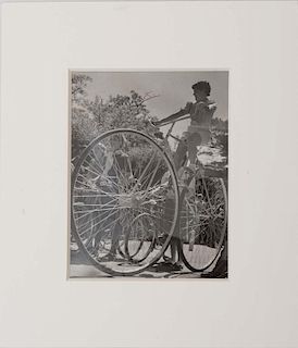 BRASSAI (1899-1984): CYCLIST