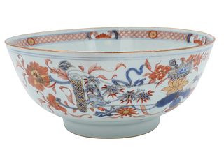 Chinese Imari Export Porcelain Bowl
