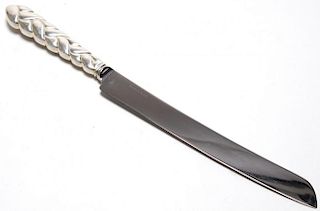 Tiffany & Co. Silver-Handled Judaica Challah Knife
