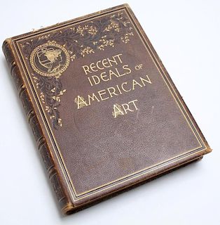 "Recent Ideals of American Art" Antique Art Book