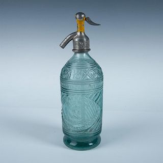Antique Seltzer Glass Bottle Argentina, La Africana Soda