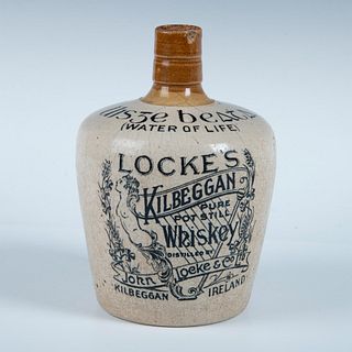 Locke's Kilbeggan Antique Stoneware Whiskey Bottle