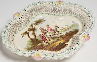 Lille Hand Painted Porcelain Dish