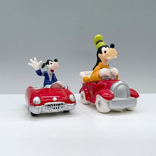 2pc Disney Goofy Car Themed Figurines