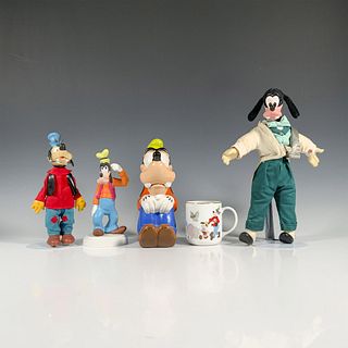 5pc Goofy Themed Disney Figurine, Dolls, and Mugs