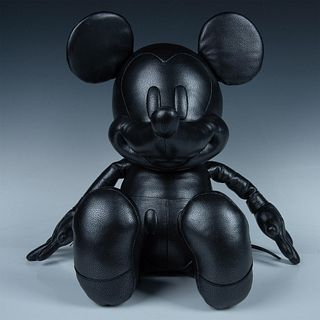 Coach Disney Collaboration, Mickey Mouse Leather Plush Doll