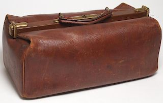 Vintage Oversize Leather Doctor's Bag