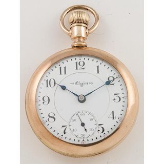 Elgin "Father Time" Open Face Pocket Watch Ca. 1901