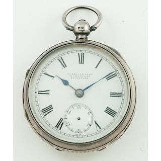 Russells Limited Sterling Silver Pocket Watch Ca. 1898