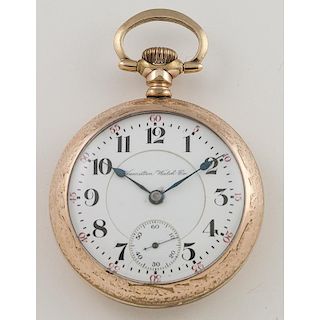 Hamilton Grade 940 Open Face Pocket Watch Ca. 1905