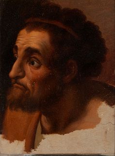 OLD MASTER PAINTING BUST OF A MAN
