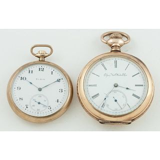 Elgin Open Face Pocket Watches