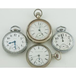 Waltham, Elgin and South Bend Pocket Watches