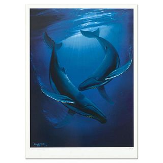 Wyland, "Song of the Deep" Limited Edition Lithograph, Numbered and Hand Signed with Certificate of Authenticity.