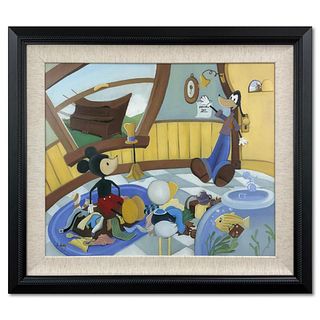 Katie Kelly, "Moving Day" Framed Limited Edition on Canvas from Disney Fine Art, Numbered and Hand Signed with Letter of Authenticity