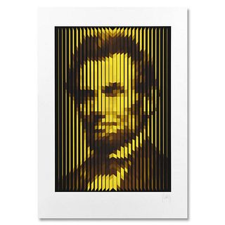 Jean-Pierre Yvaral (1934-2002), "Abraham Lincoln" Limited Edition Serigraph, Numbered and Hand Signed with LOA