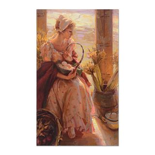 Dan Gerhartz, "Early Morning Warmth" Limited Edition on Canvas, Numbered and Hand Signed with Letter of Authenticity.