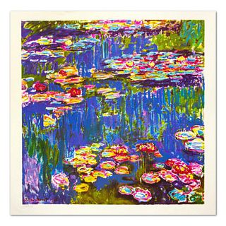 Claude Monet, "Mympheas" Limited Edition Lithograph with Certificate of Authenticity.