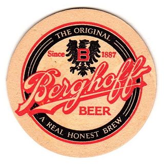 1988 Berghoff Beer IL-BRGH-1 Fort Wayne Indiana