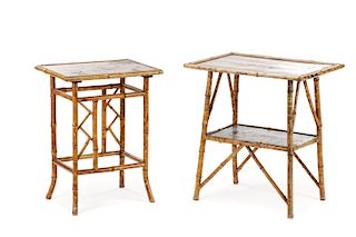 Group of 2 Aesthetic Movement Bamboo Tables