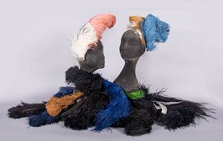 GENEROUS LOT OF MILLINERY OSTRICH FEATHERS