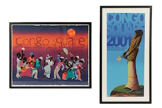 Collection of 2 Congo Square, New Orleans Posters