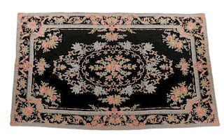 Chinese Aubusson Style Hand Woven Rug